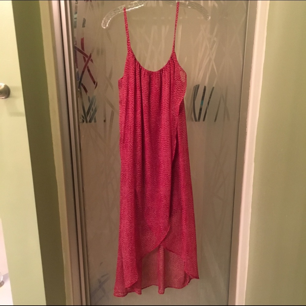 SOLD {H&M} Burgundy Midi Dress