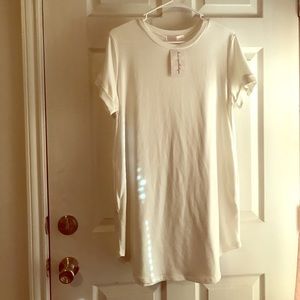 White Luxe Apothetique Shift Dress
