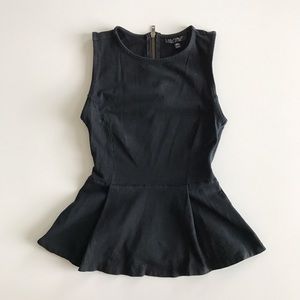 Topshop Peplum Top