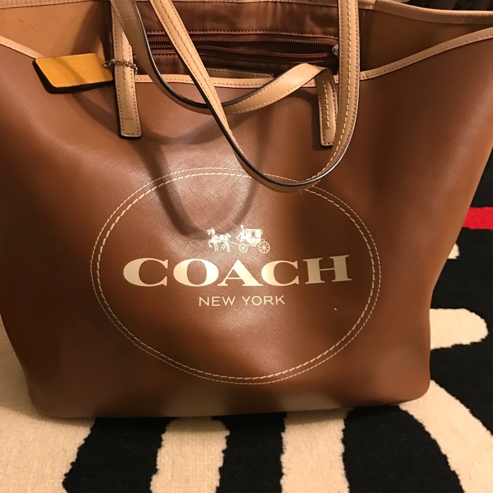 Rare style Gently used Authentic Coach Tote.