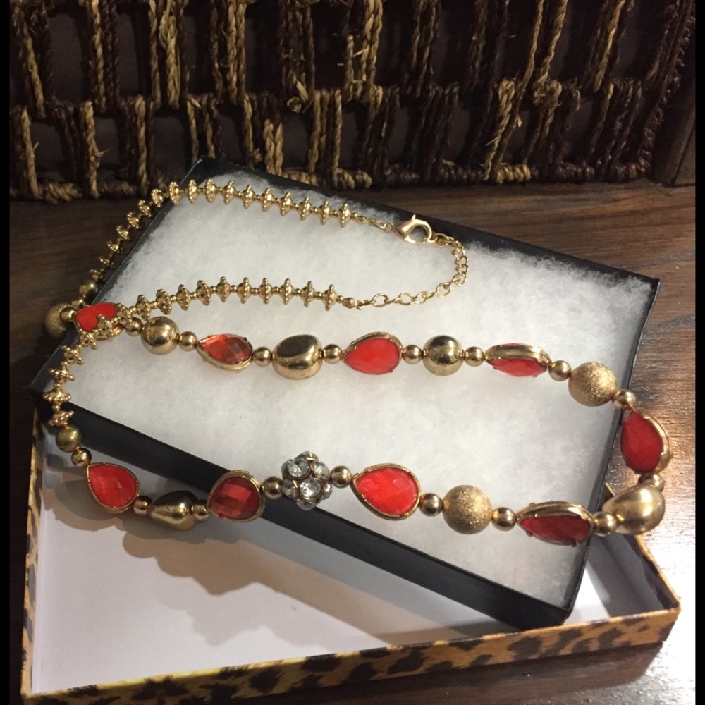 Statement Necklace and earrings