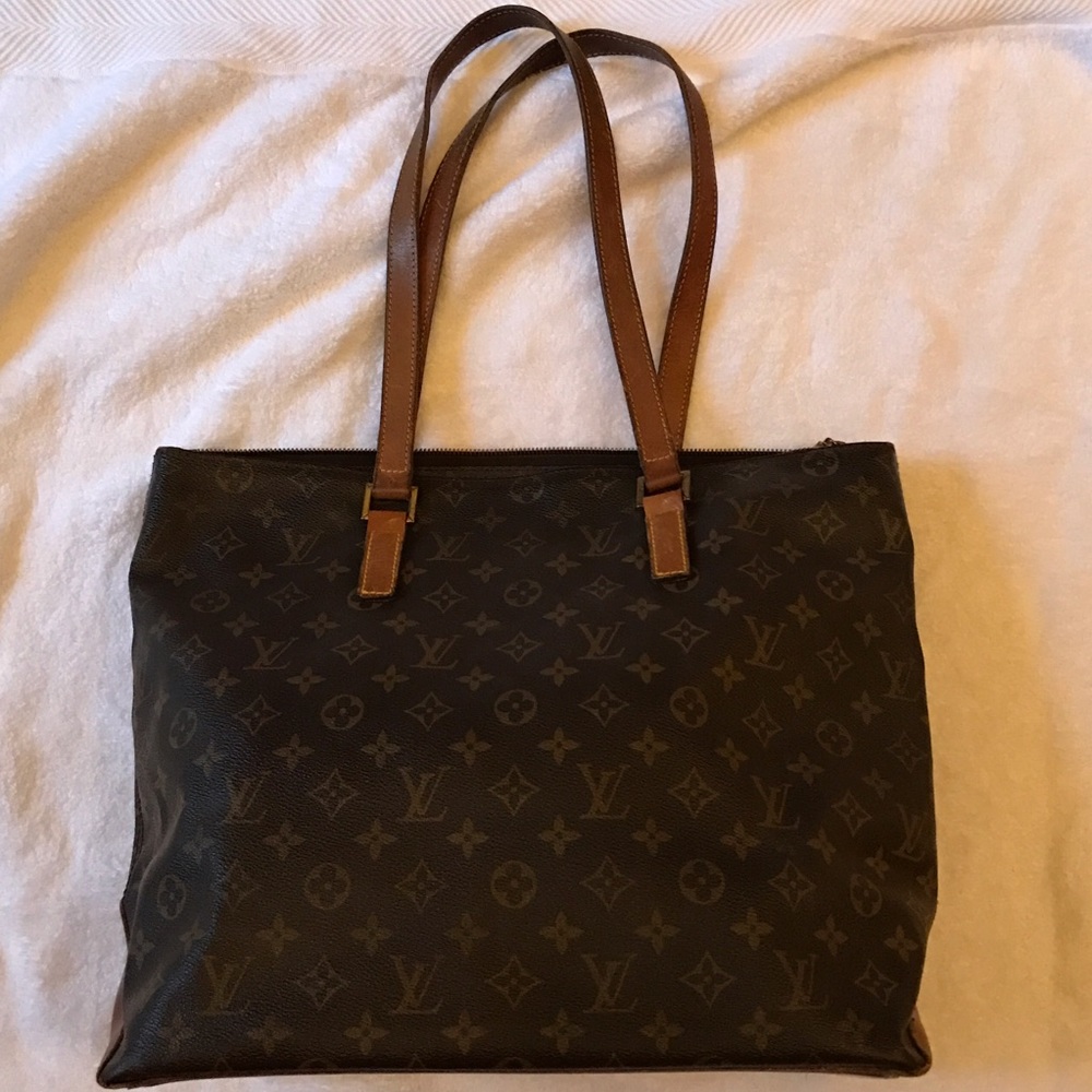 Authentic Louis Vuitton Cabas Mezzo tote
