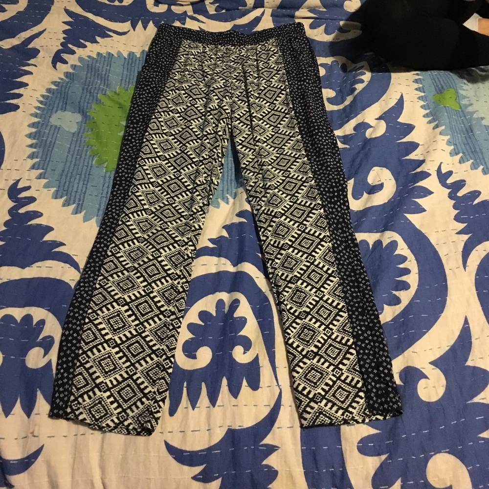 KIDS SIZE Loose patterned pants