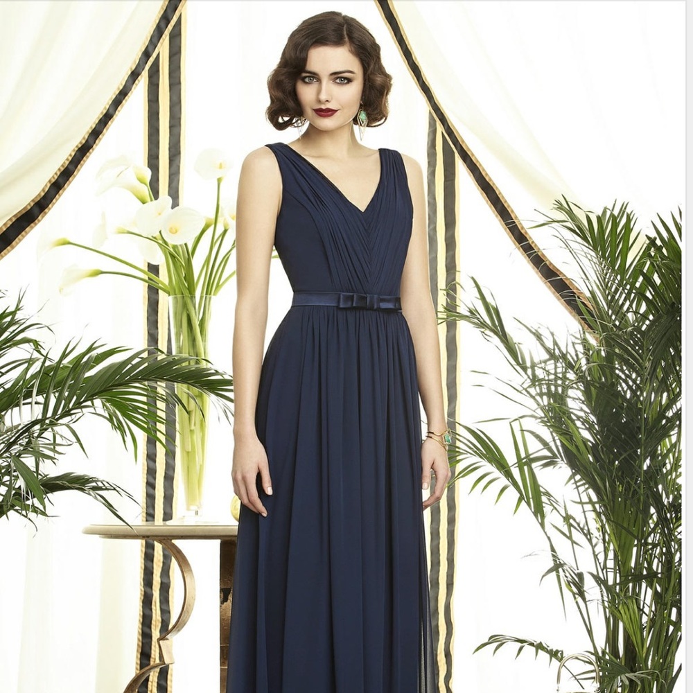 GORGEOUS Dessy Collection Vivian Diamond gown