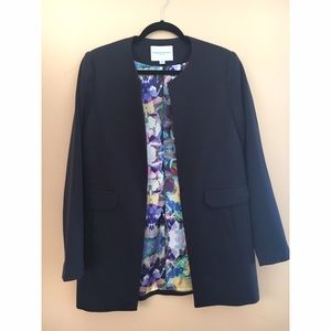 Navy Casual Topcoat