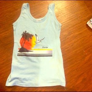 Baby blue Florida tank