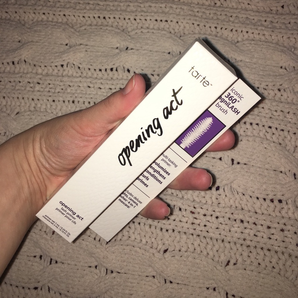 Never Used Tarte Opening Act Mascara Primer