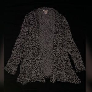 Leopard Print Cardigan