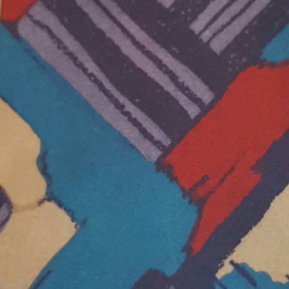 Vintage Italian All hand made silk tie - Picture 2 of 2