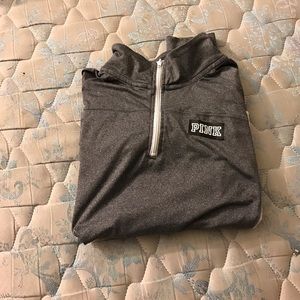 Victoria secrets pink half zip