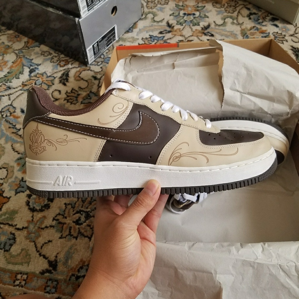 SOLD Air Force 1 Mr. Cartoon Ed. (Brown Pride Ed.)