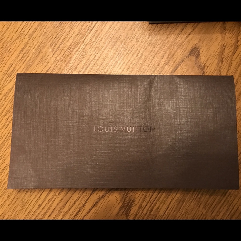 Louis Vuitton receipt envelope