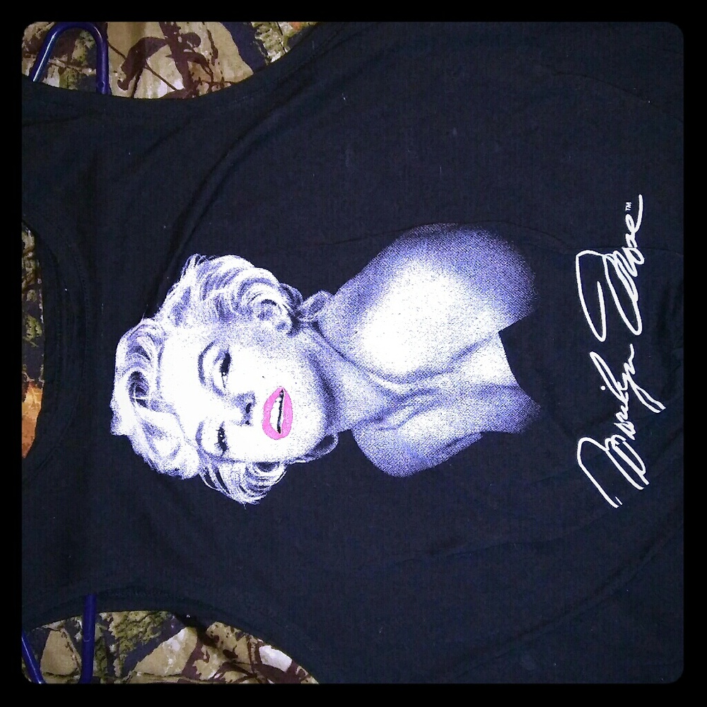 Marylin Monro crop top belly tank top