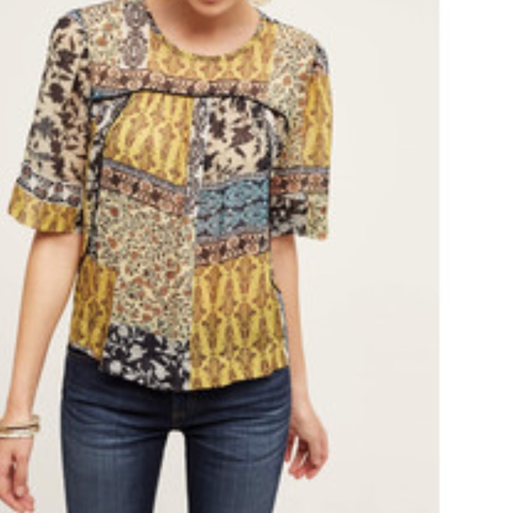 🆕 Anthropologie Deka Top by Weston