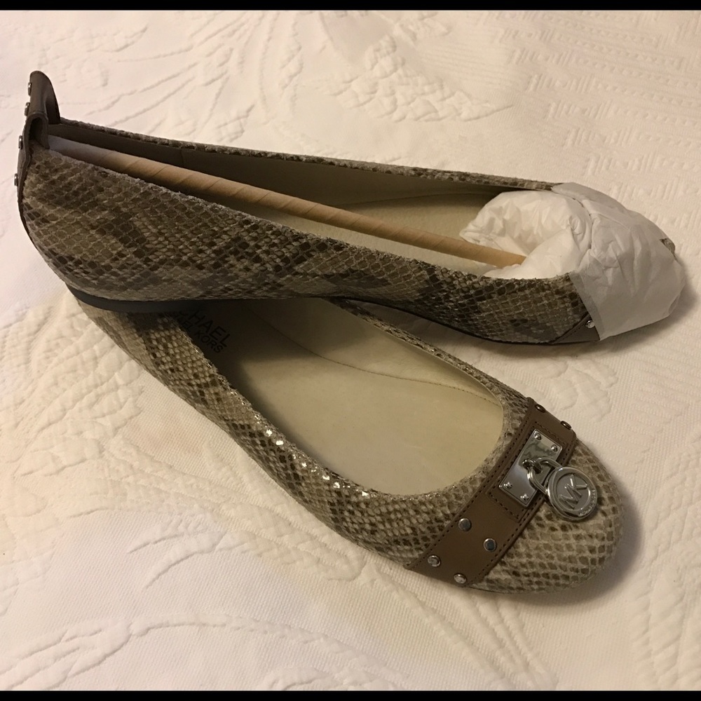 Michael Kors Angora Hamilton Studded Ballet