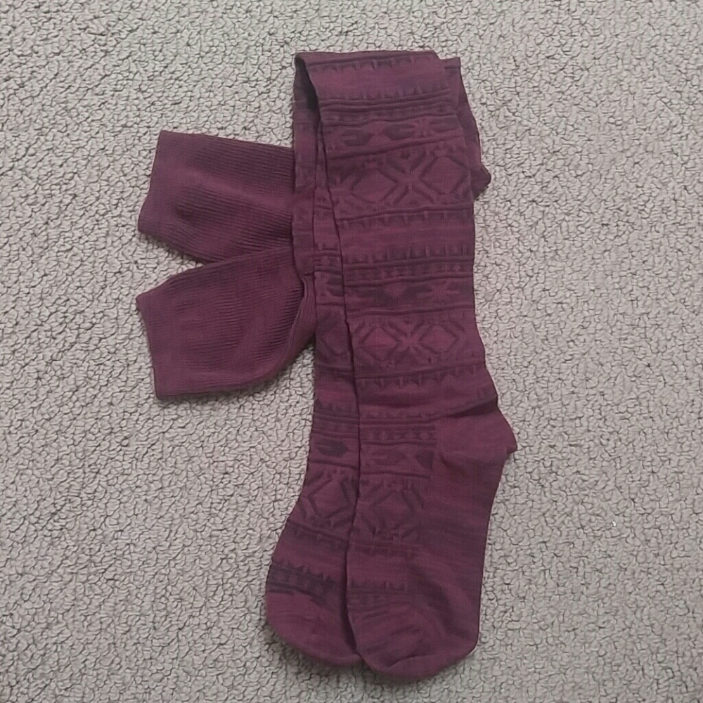 Burgundy Super Socks