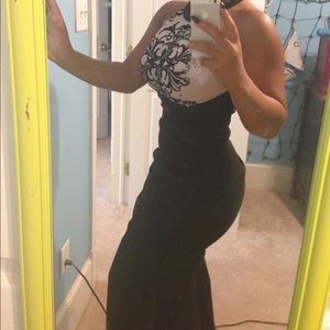 Black prom dress