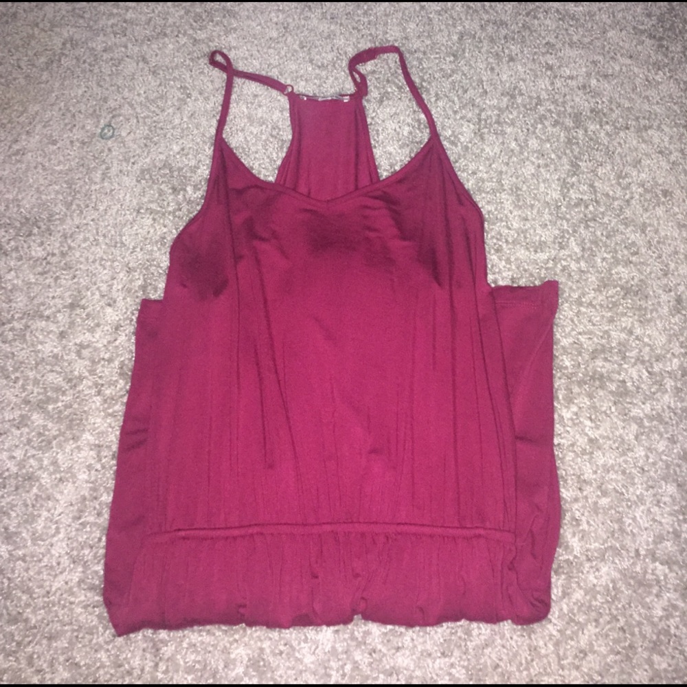 charlotte russe burgundy romper