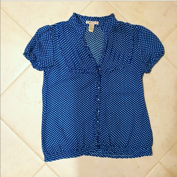 Forever 21 polka dot top - Picture 1 of 4