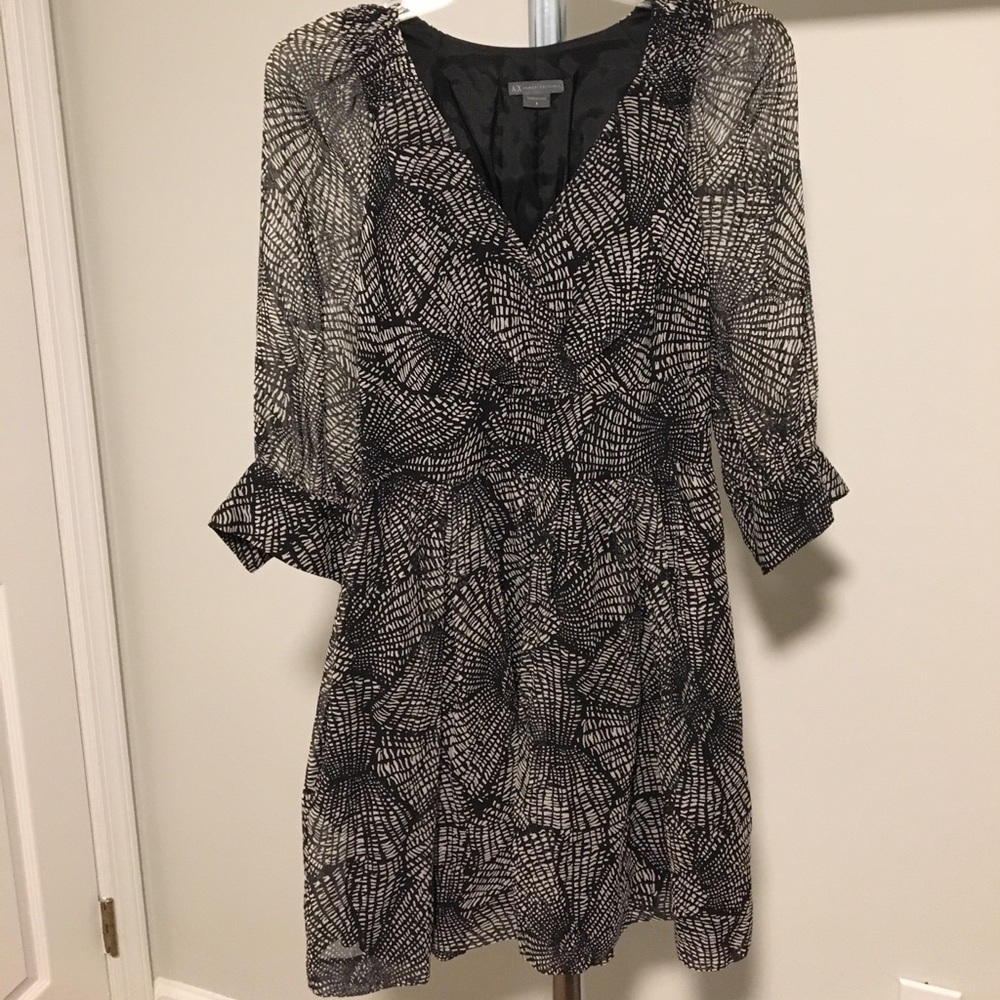 Armani Exchange Silk Dress