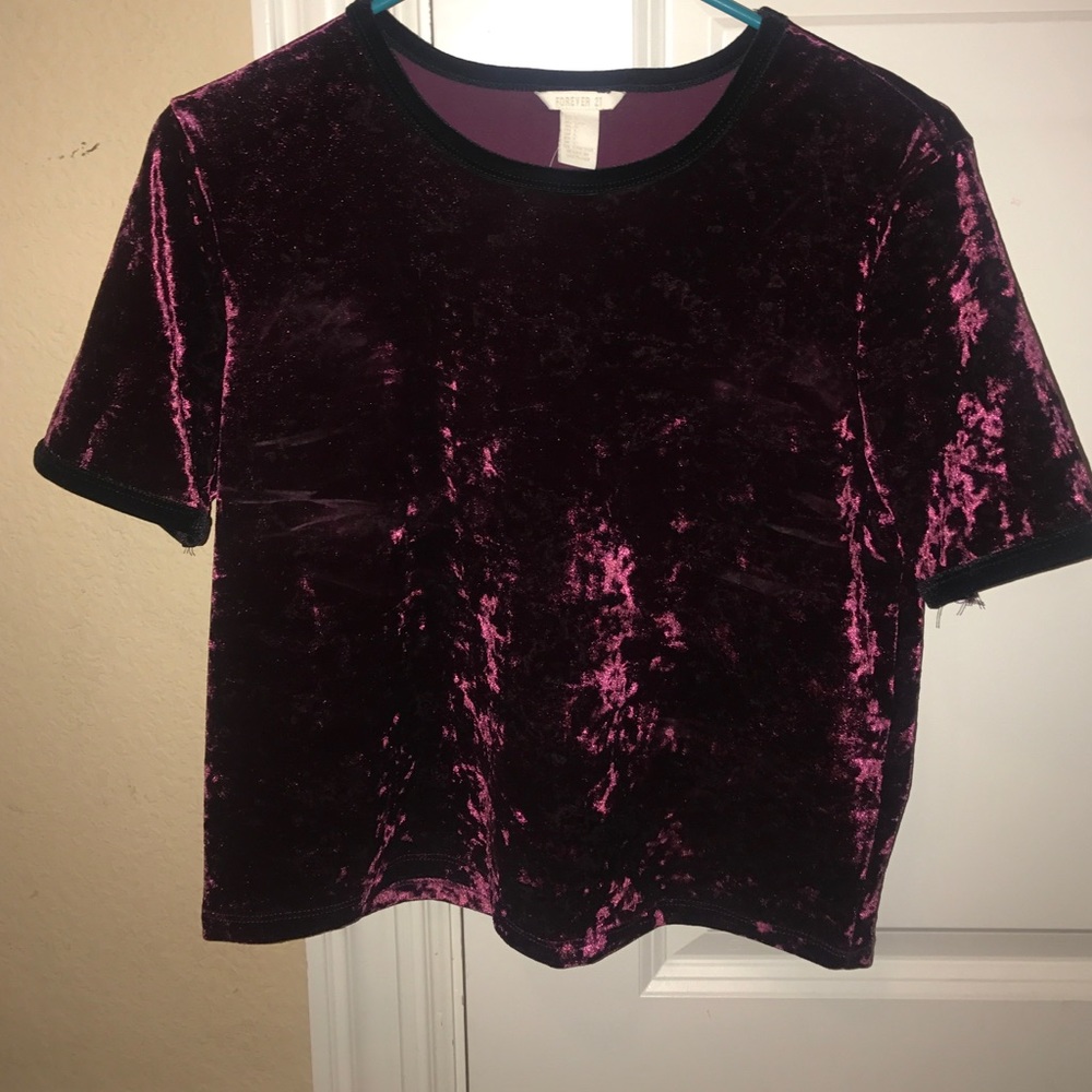 Velvet shirt