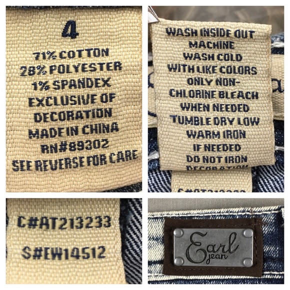 💙Earl Jeans Straight Leg Jean 4 - Picture 6 of 7