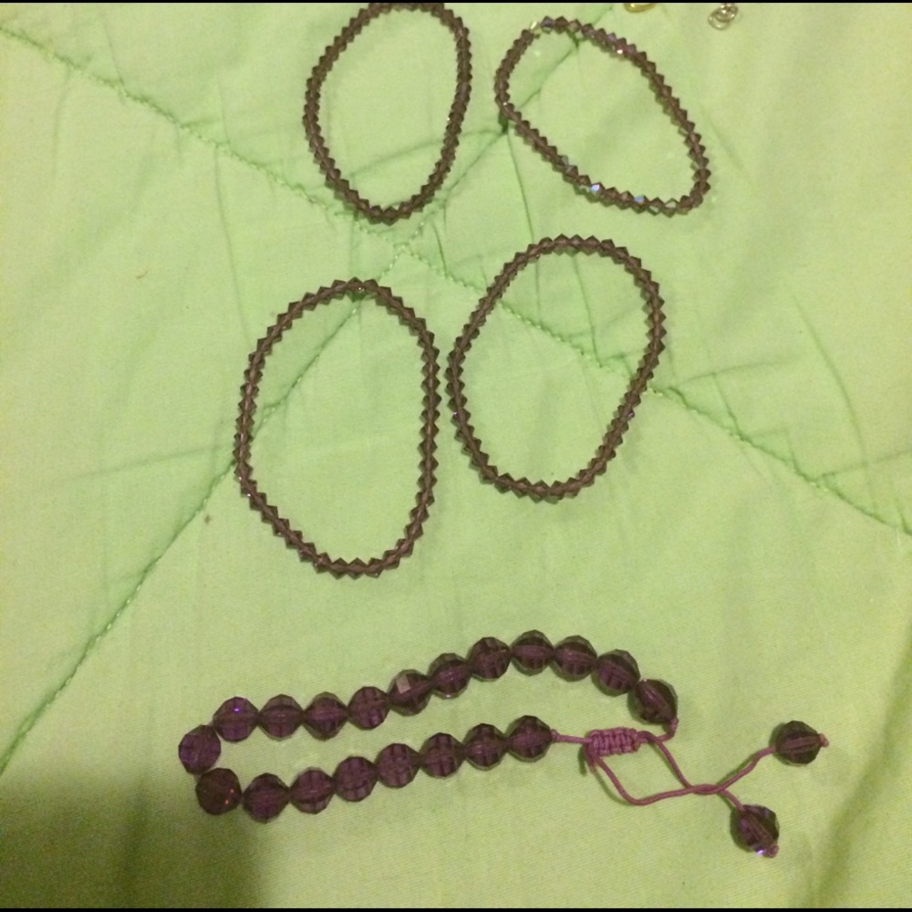 Amethysts crystal bracelets (4)