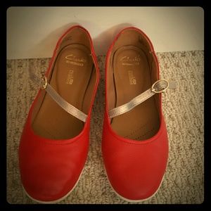 Clark's Collection Cushion Soft Helina Flat - 8W