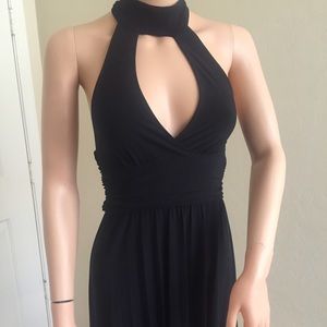 Guess pleaded halter dress