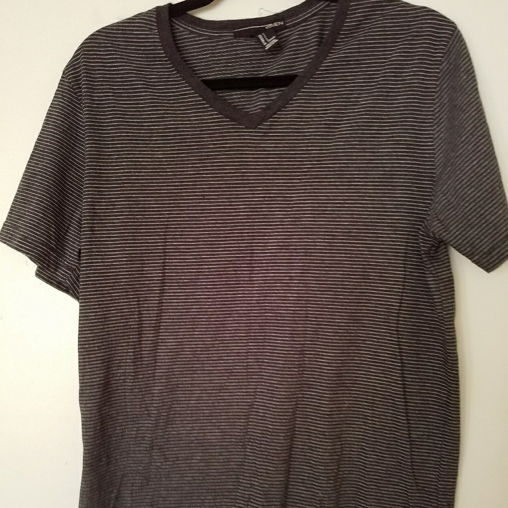 21men striped tee