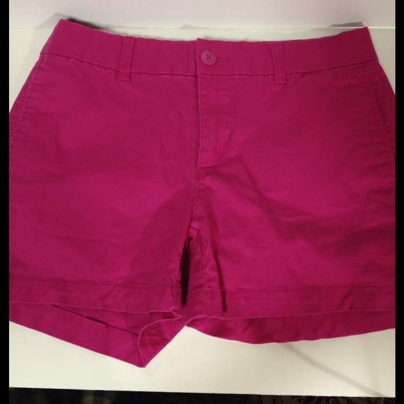GAP Pants - Gap khaki shorts raspberry pink 4