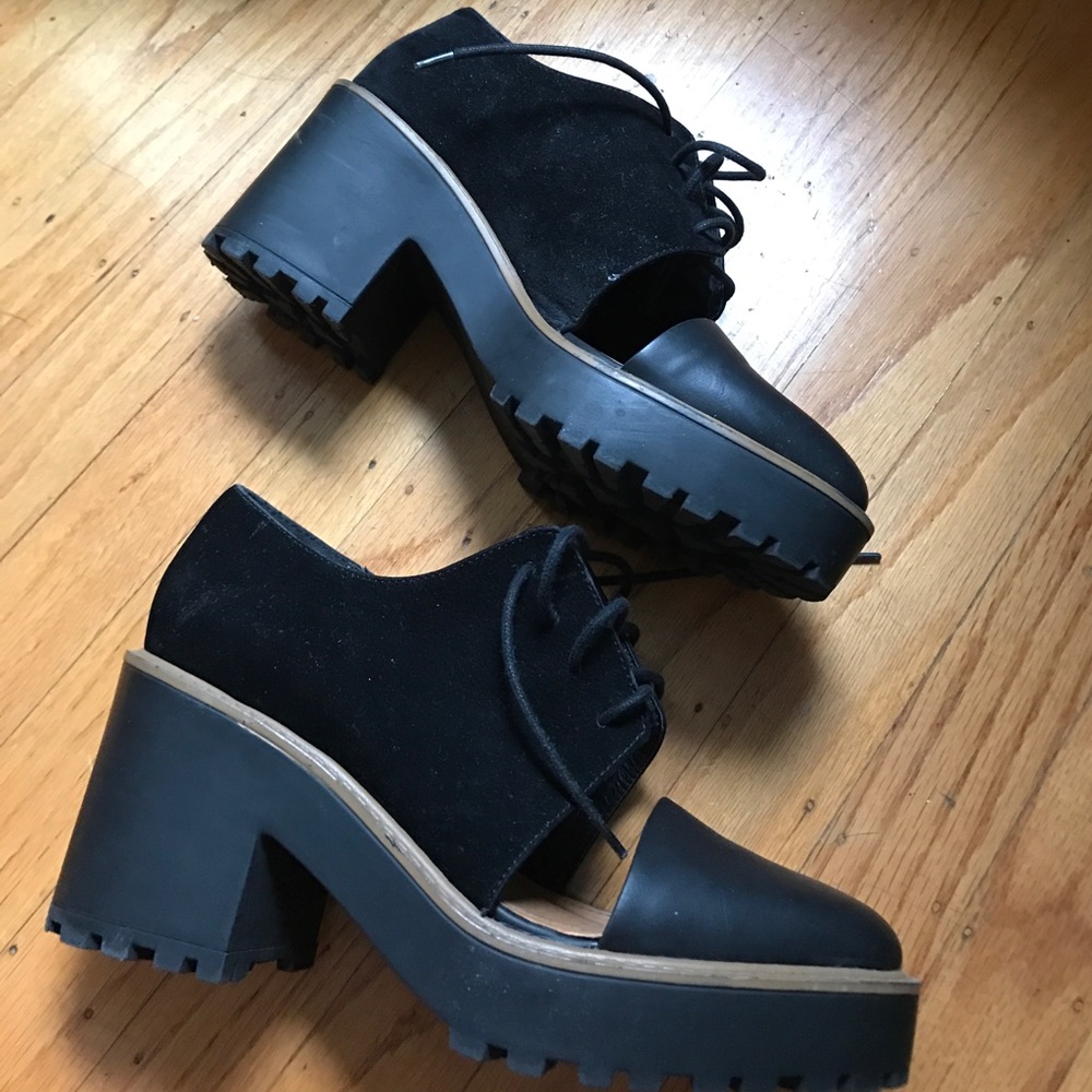 Black Platform Heels