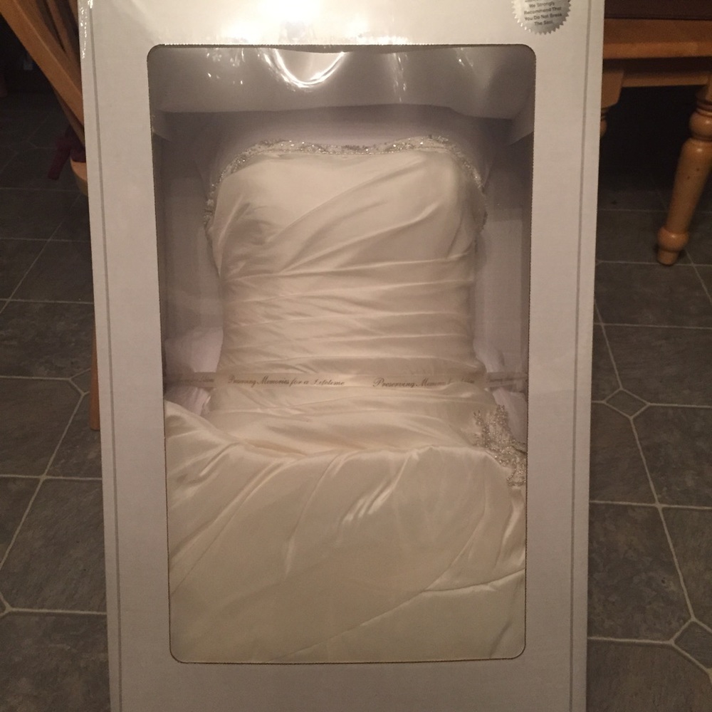 Davids bridal wedding gown - Picture 2 of 6