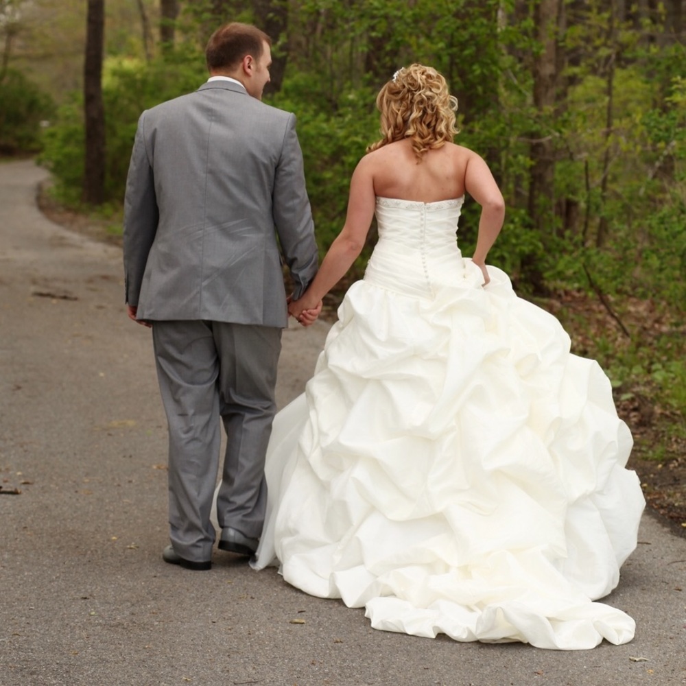 Davids bridal wedding gown - Picture 6 of 6