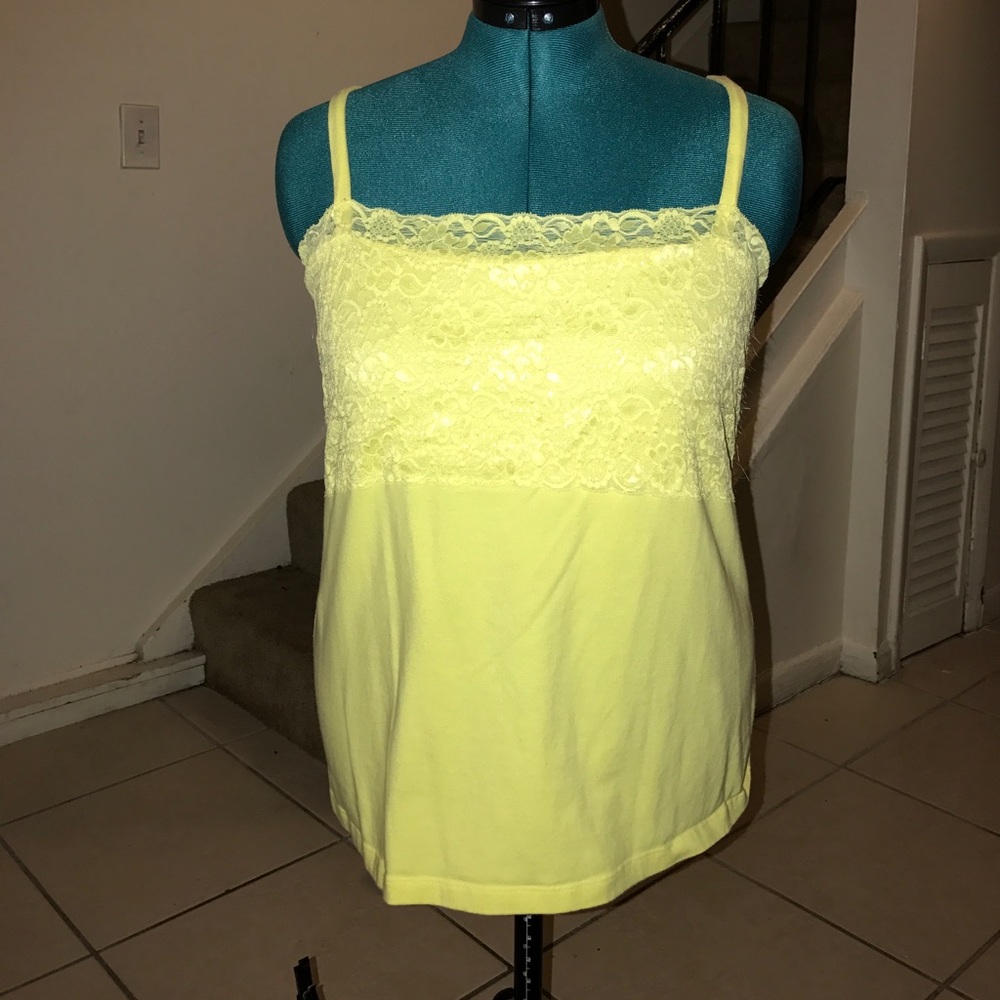 Yellow tank top