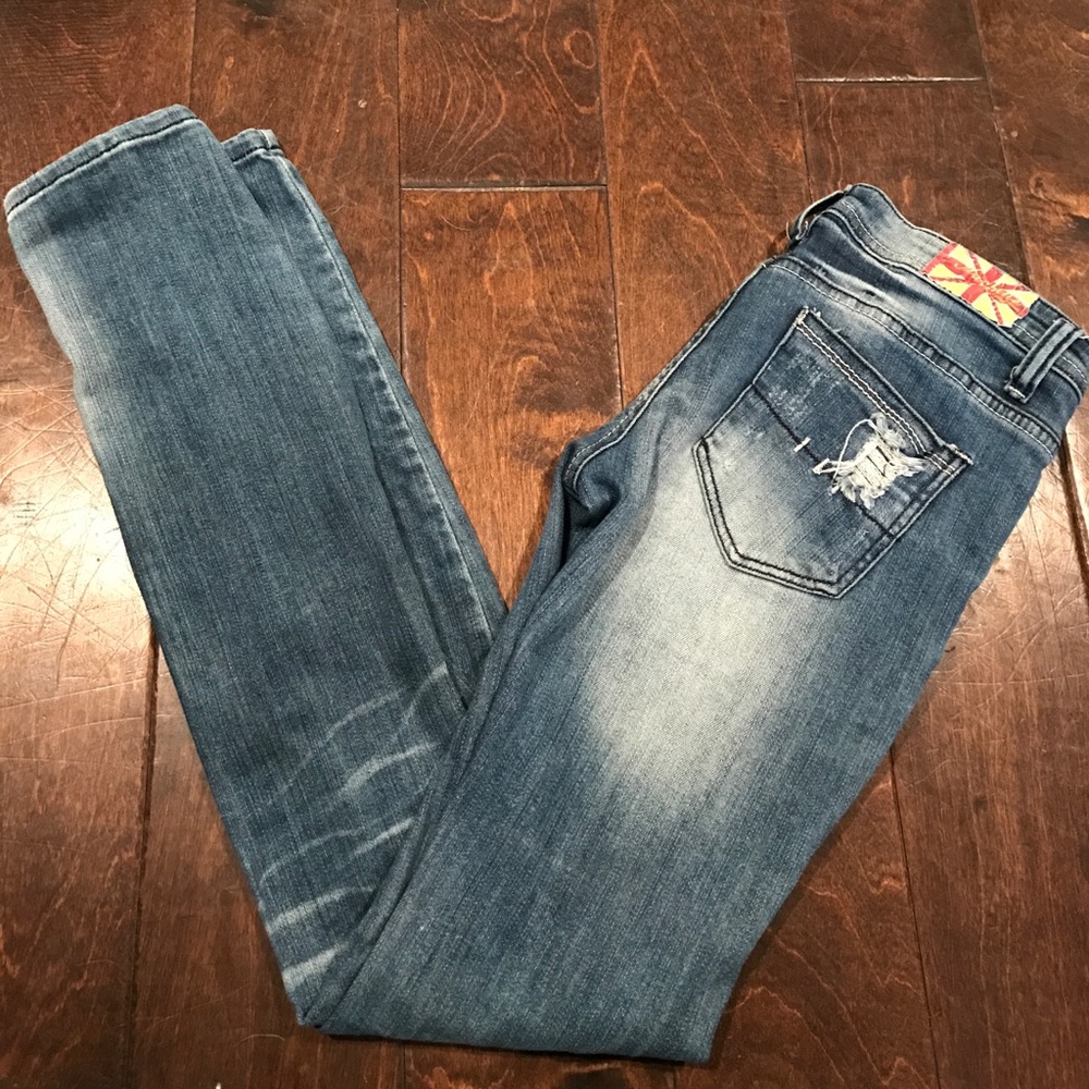 Machine jeans