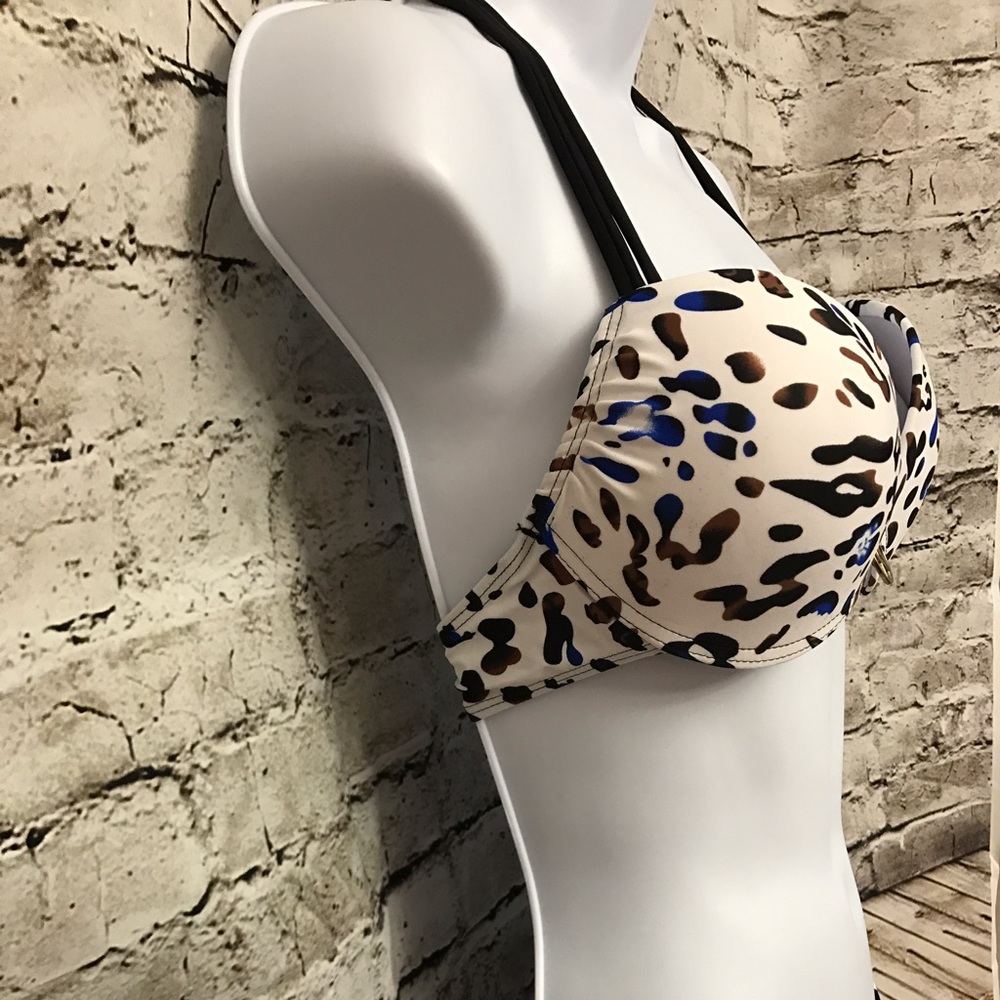 Sexy Leopard Bikini Push-Up 2-Piece - Picture 2 of 5