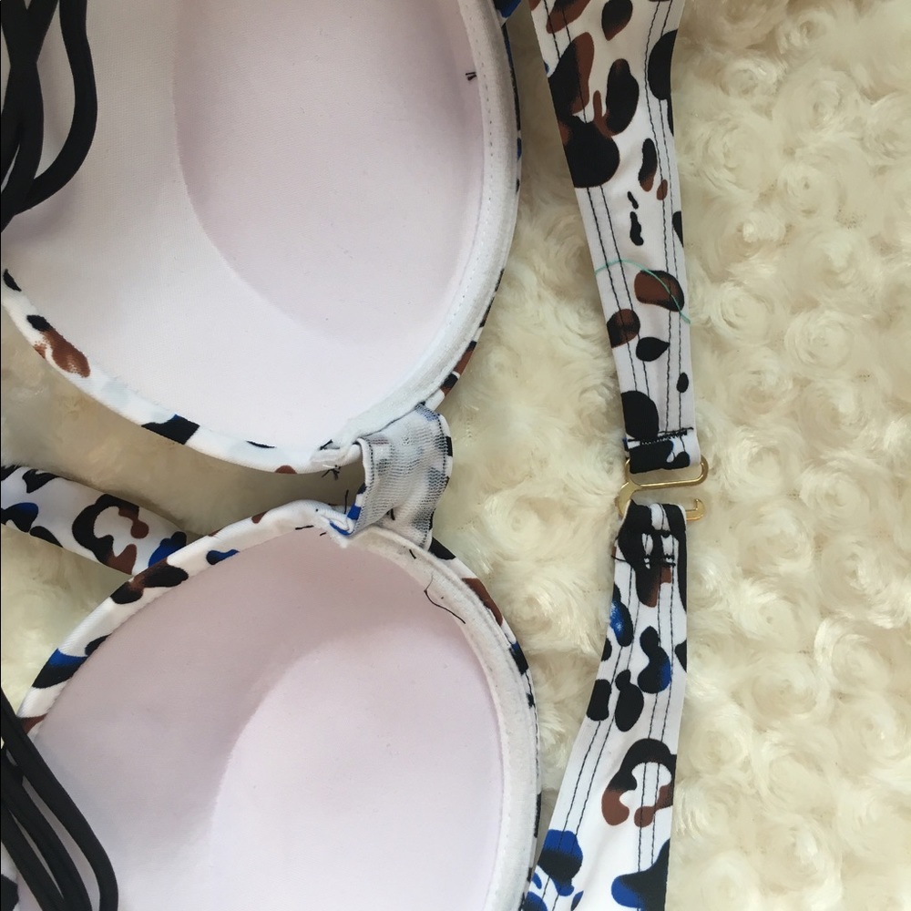 Sexy Leopard Bikini Push-Up 2-Piece - Picture 4 of 5