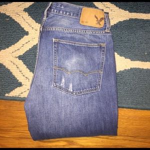 MENS AMERICAN EAGLE ORIGINAL STRAIGHT 32x34
