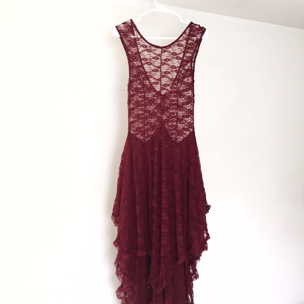 Free People Maxi Lace Dress