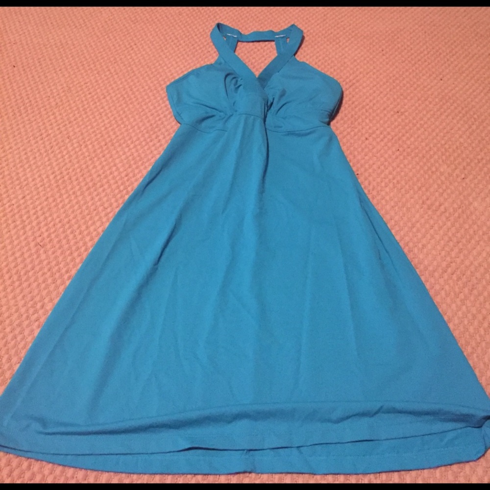 Blue Athleta dress