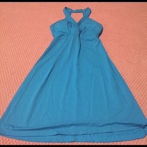 Blue Athleta dress