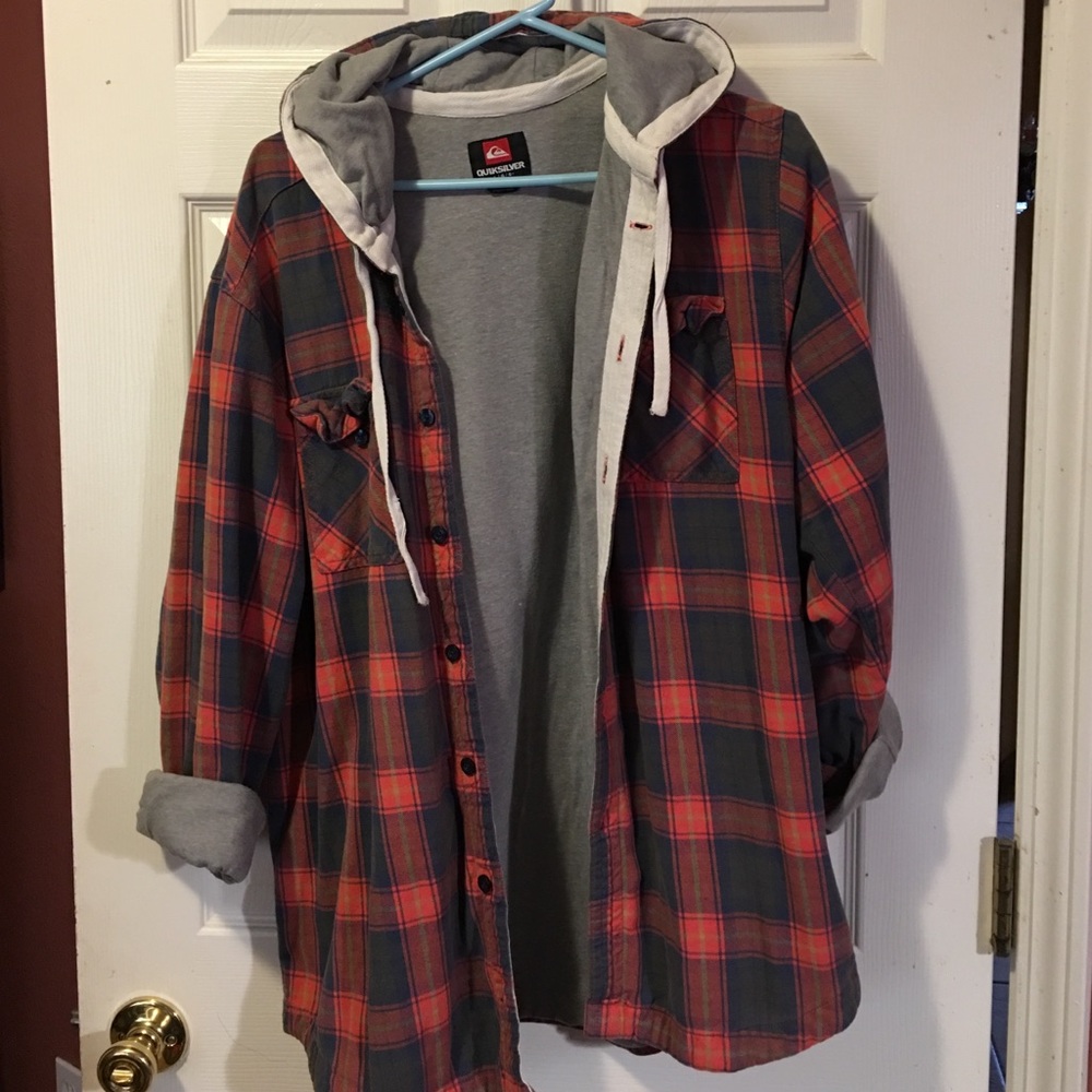 Hooded Flannel. Never worn!