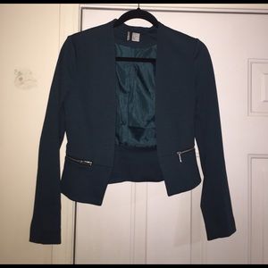H&M emerald blazer