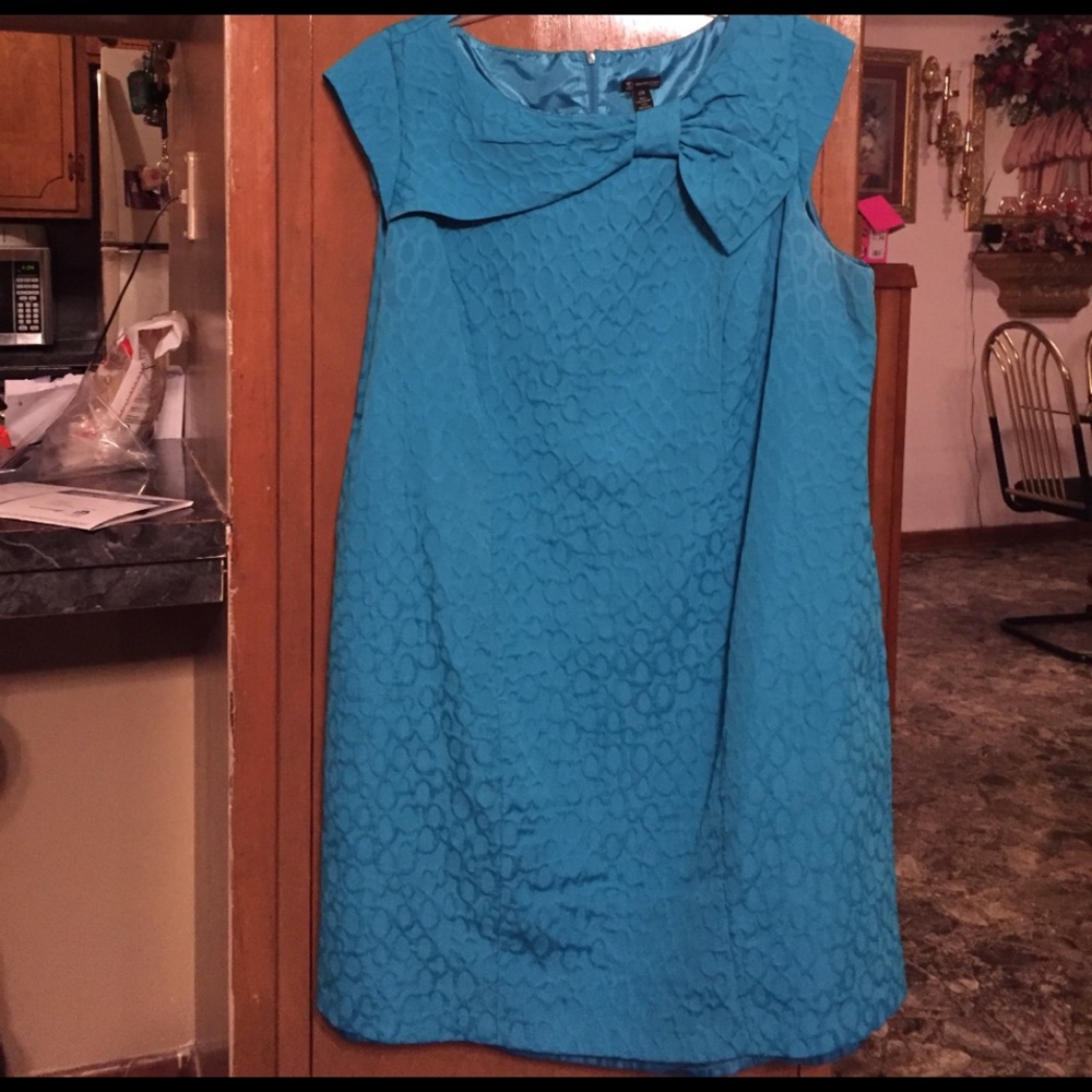 Blue dress, size 22W
