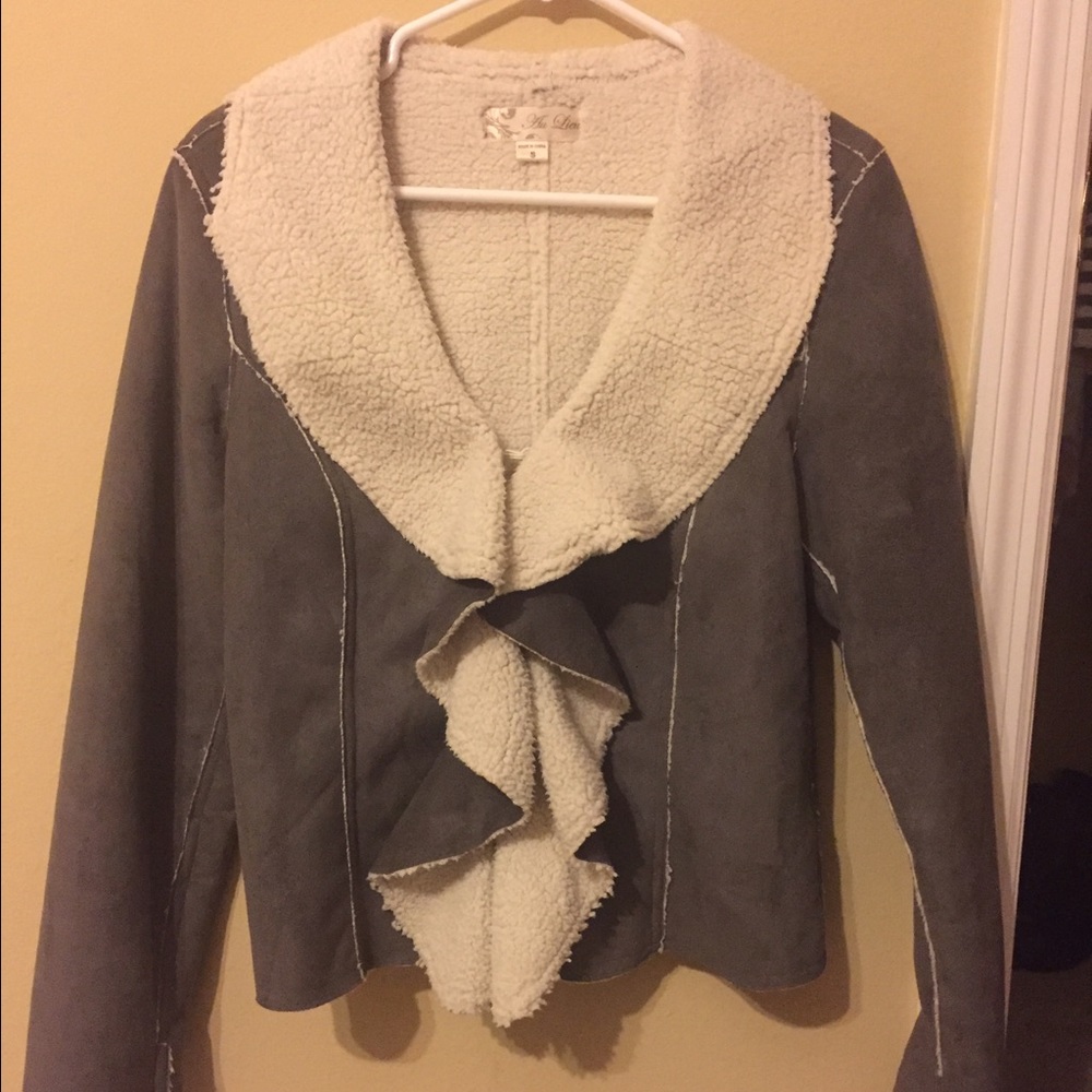 Soft grey winter jacket!