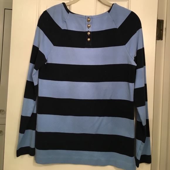 vineyard vines striped long sleeve shirt - Picture 2 of 2