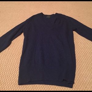 Blue J Crew Sweater with cashmere