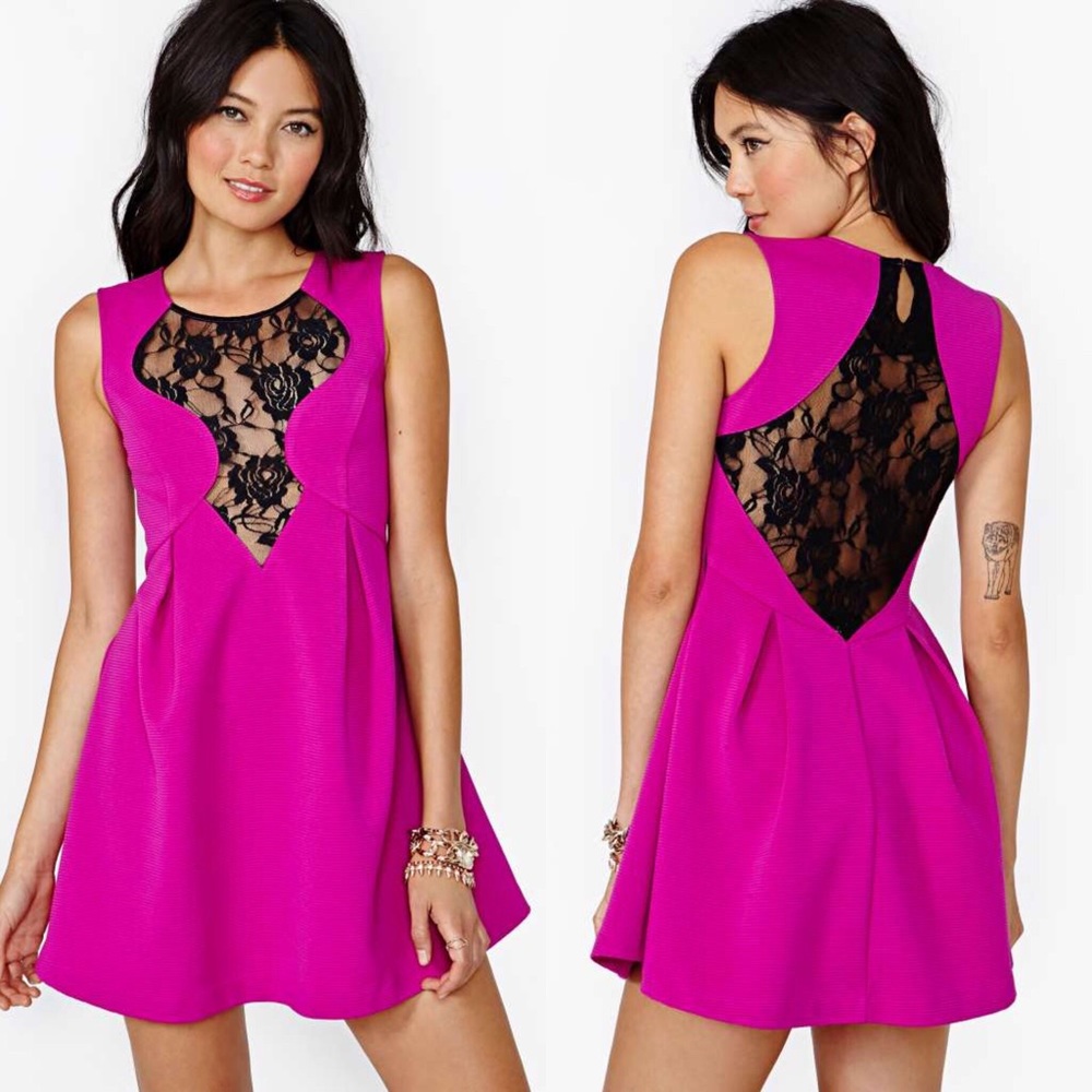 Nasty Gal Neon Daze Dress ✨NWT✨