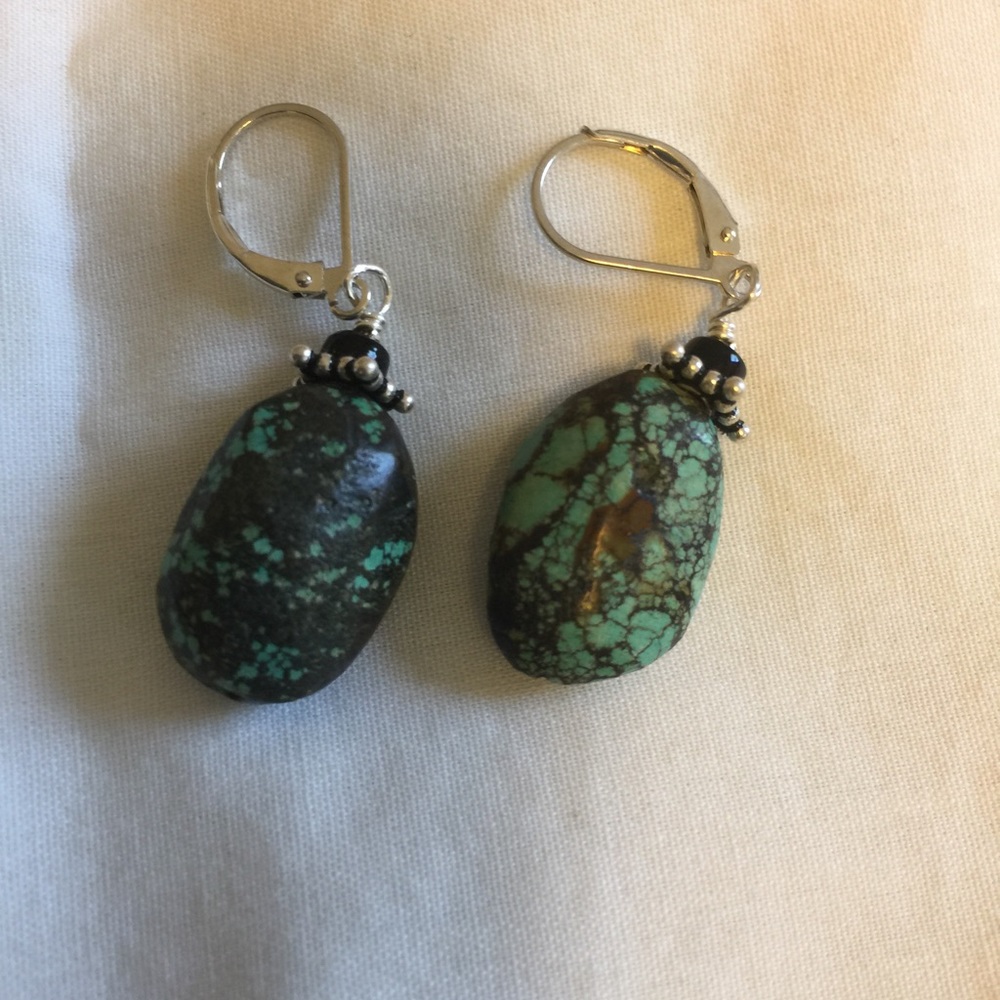 Turquoise drop earrings